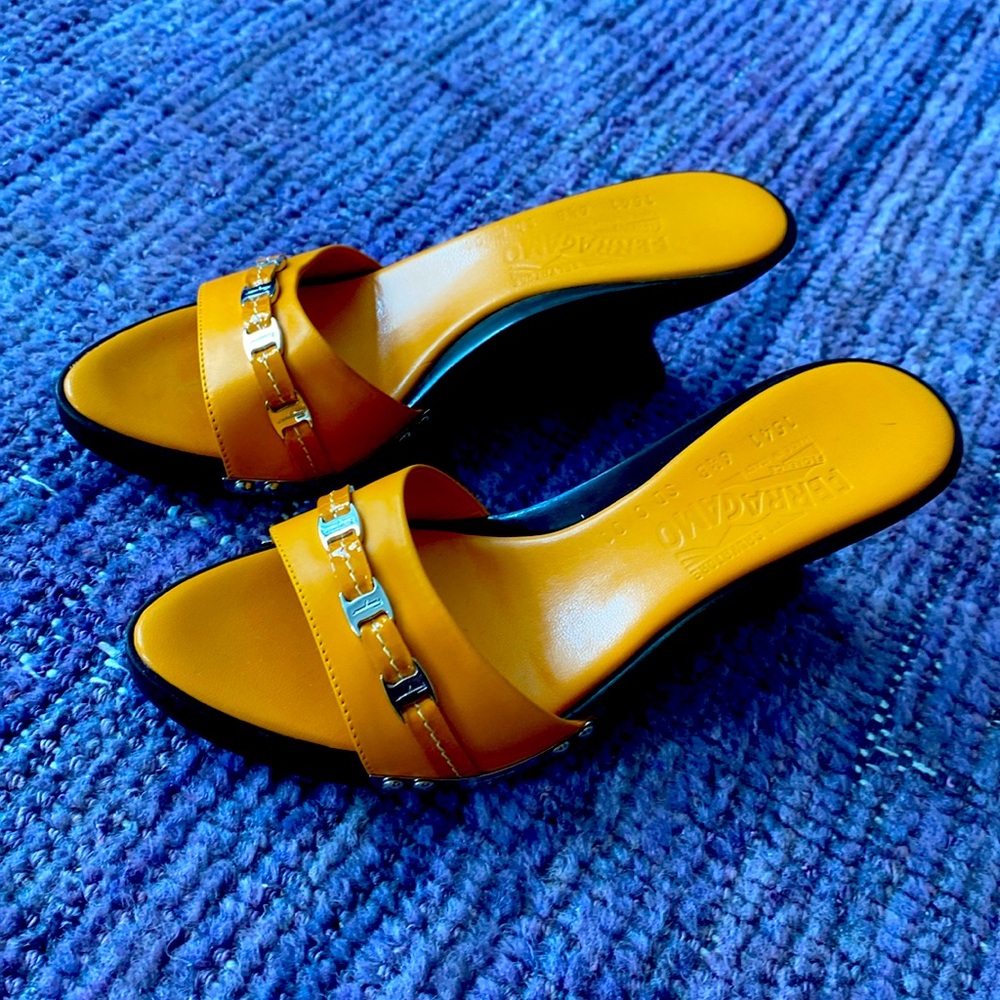 Ferragamo Wedges - NEW